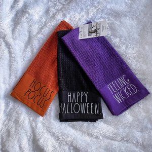 Rae Dunn Halloween Kitchen Towels